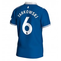 Pánský Fotbalový dres Everton James Tarkowski #6 2023-24 Domácí Krátký Rukáv